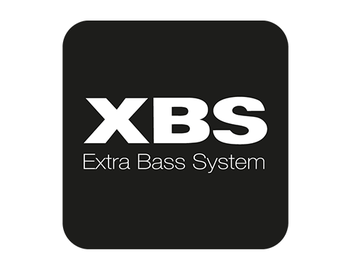 Clear sound with extra deep bass